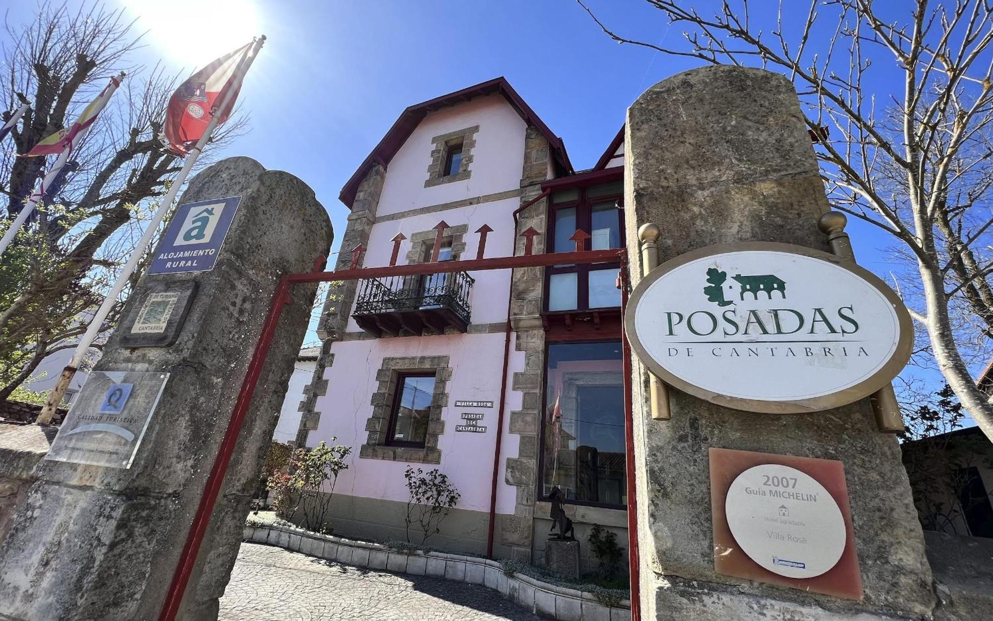Posada Villa Rosa Reinosa Exterior foto